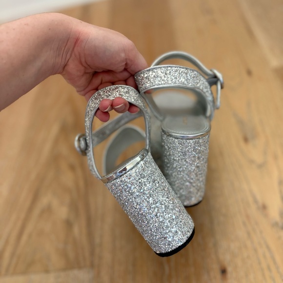 Larroude Miso Platform Glitter Heels - Picture 6 of 8
